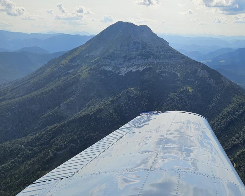 Ötscher und Weltkulturerbe Wachau Rundflug